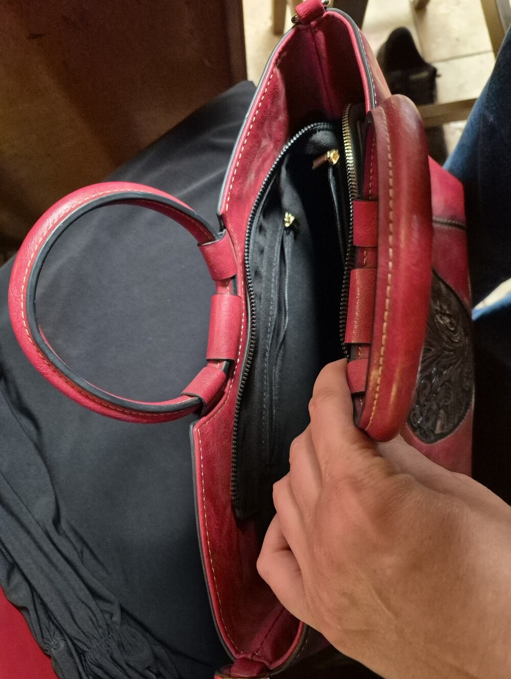 Leather Handbag - Picture 8 of 15
